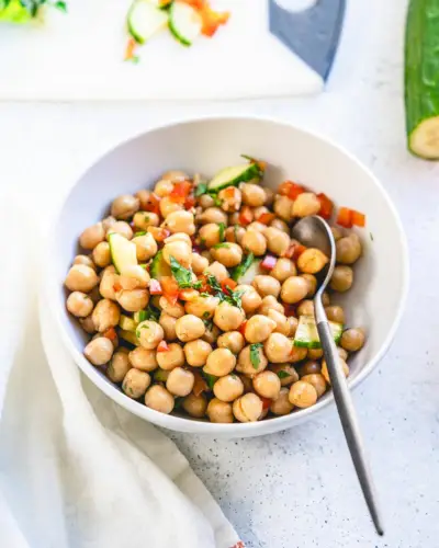 Insalata di ceci semplice