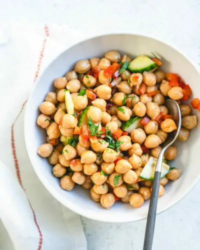 Insalata di ceci semplice