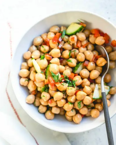 Insalata di ceci semplice