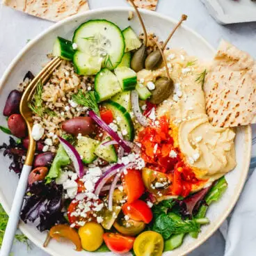 Bol de houmous
