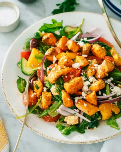 Insalata Di Salmone Greco