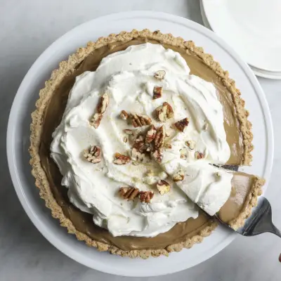 Torta di budino al burro