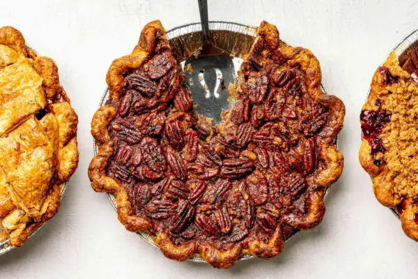 Torta di noci pecan al brandy