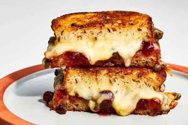 Queso asado opulento
