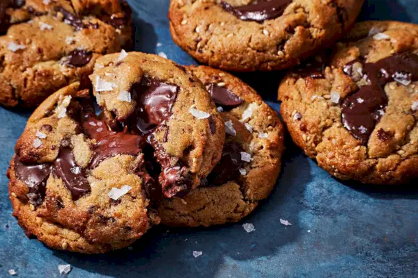 Biscotti Al Cioccolato Con Halvah