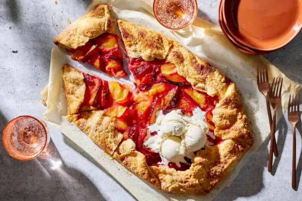 Galette śliwkowa