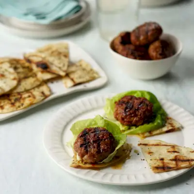 Mój Merguez Z Wieprzowiną I Grillowanym Chlebem Tortilla