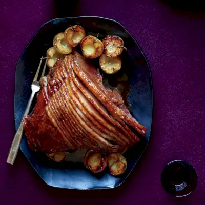Prosciutto glassato ai chiodi di garofano e al sidro