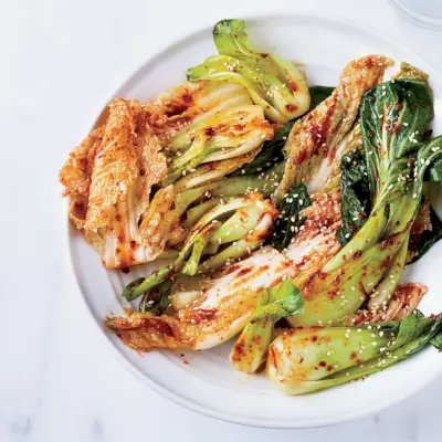 Frisches Kohl-Kimchi