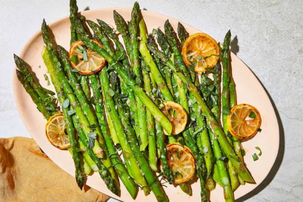 Gebackener Spargel