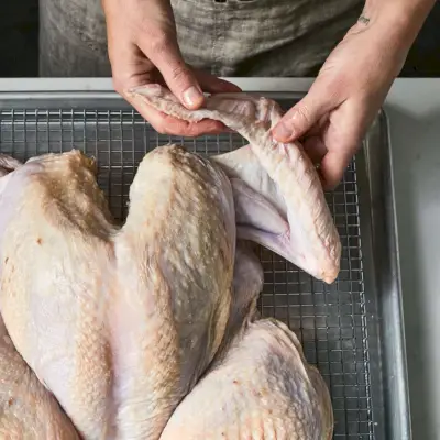 Spatchcock Turkey Technique Air Chill