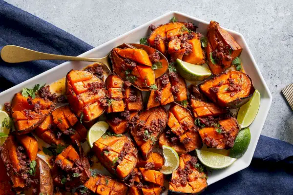 Batata Doce Defumada com Manteiga de Chouriço