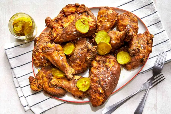 Einfaches Rezept für gebratenes Hühnchen
