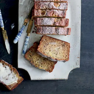 Pane alla banana schiacciato