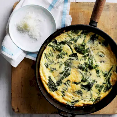 Frittata di broccoli e ricotta