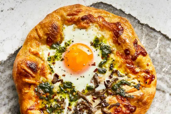 Pizze affumicate per la colazione