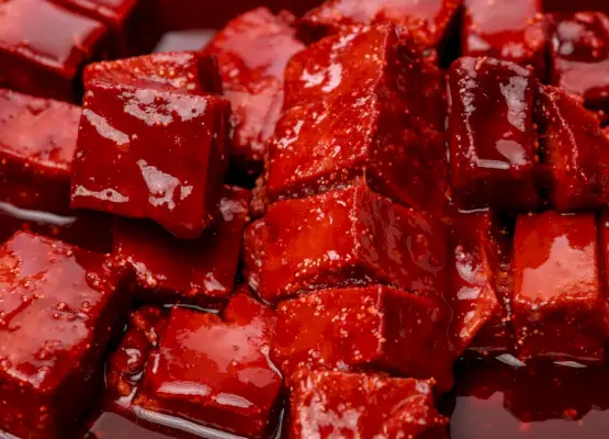 Coalhada de Feijão Fermentado Vermelho (Fu Ru)