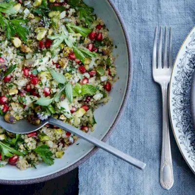Insalata di bulgur e melograno