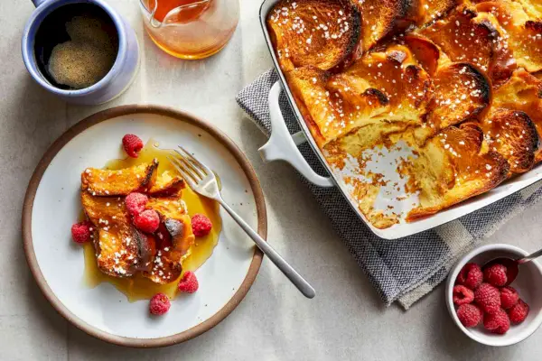 Recette de pain doré au four à la cardamome