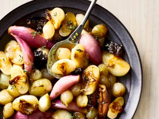 Recept na míchanou cibuli Agrodolce