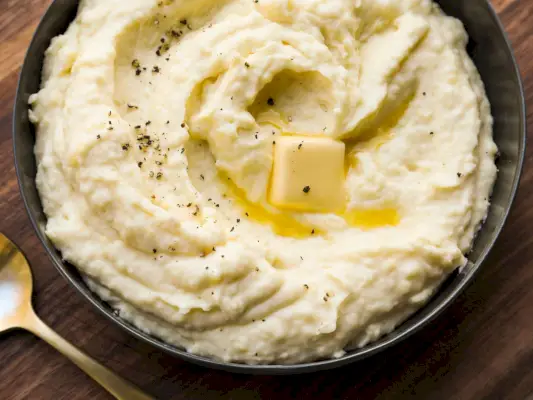 Recept na bohatou a krémovou bramborovou kaši