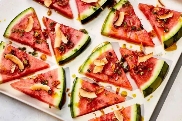 Surový recept z čilského kokosového melónu