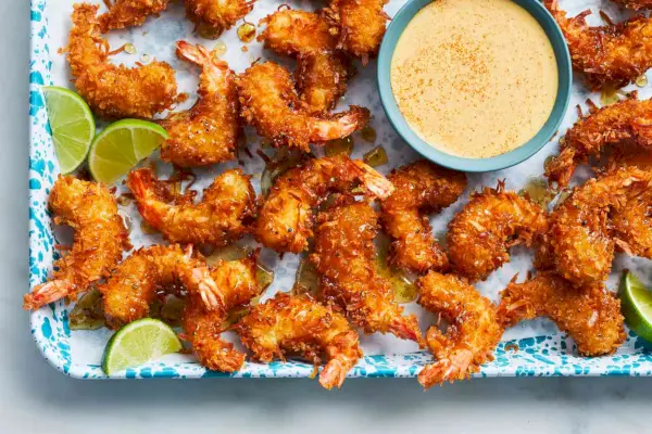 Recette de crevettes au miel, au poivre et à la noix de coco