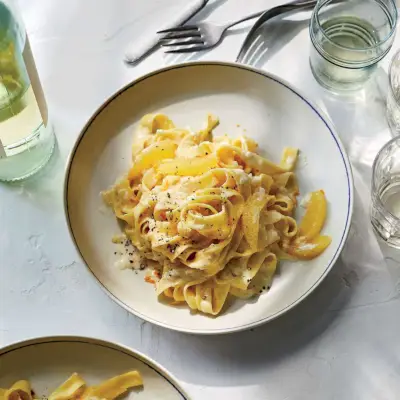 Pasta cremosa al limone