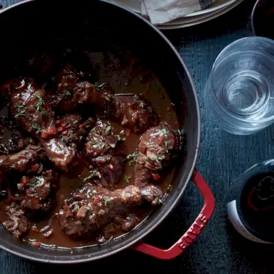 Cuisses de Poulet Coq au Vin