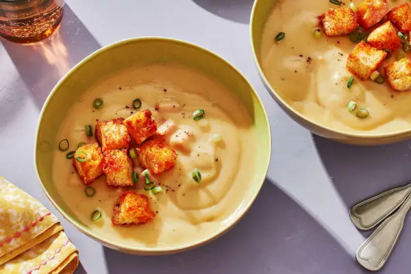 Sopa de Feijão Branco e Presunto