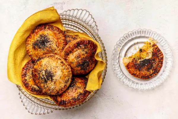 Empanadas de coles de Bruselas y boniato
