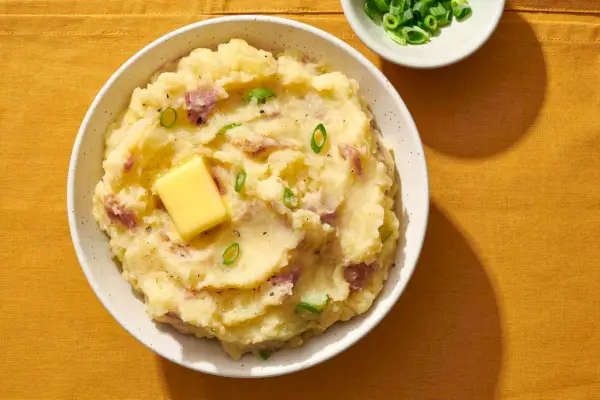 Puré De Papa De Piel Roja