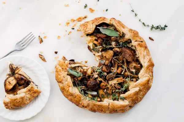 Rezept für Wildpilz-Galette