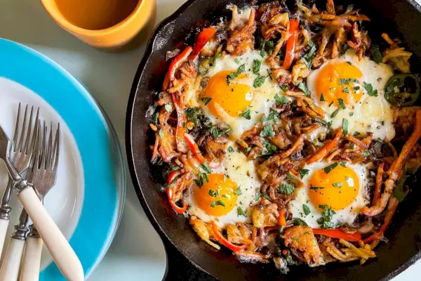 Latke 아침 해시 레시피