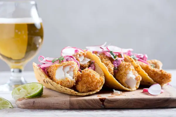 Vzduchová fritéza Fish Tacos