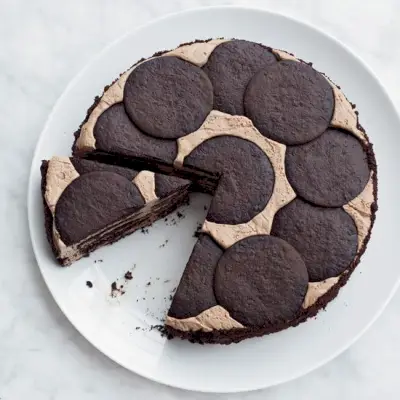 Cheesecake au chocolat glacé