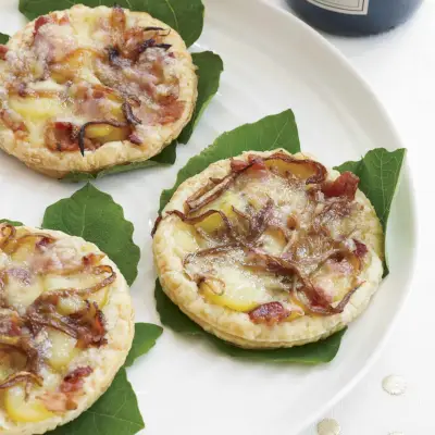 Crostata di Reblochon con Pancetta e Patate