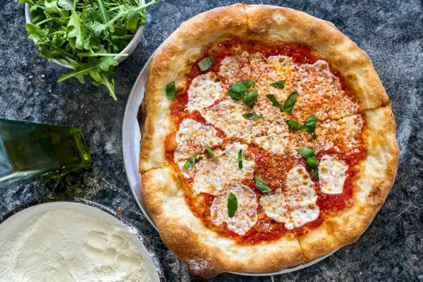Pizza Margarita con Rúcula