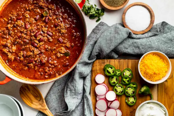 Chili de carne clássico
