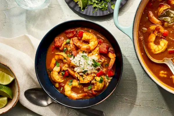 Curry Krewetkowe Etouffee