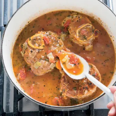 Osso Buco s chrenom Gremolata