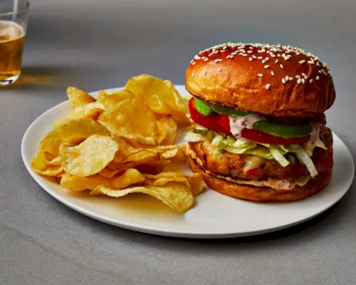 Krevetové hamburgery
