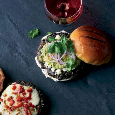 Mexické avokádové burgery
