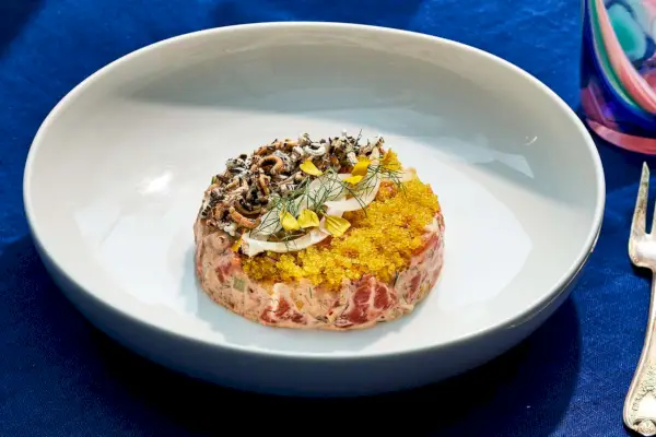 Tártaro de Truta com Remoulade de Funcho