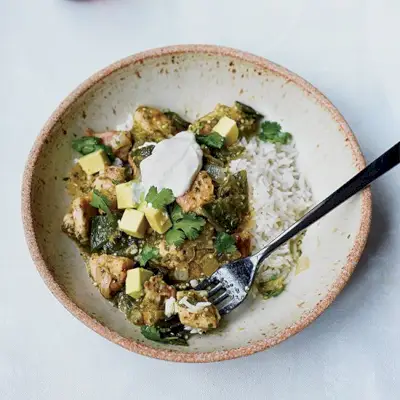 Hähnchen Chile Verde
