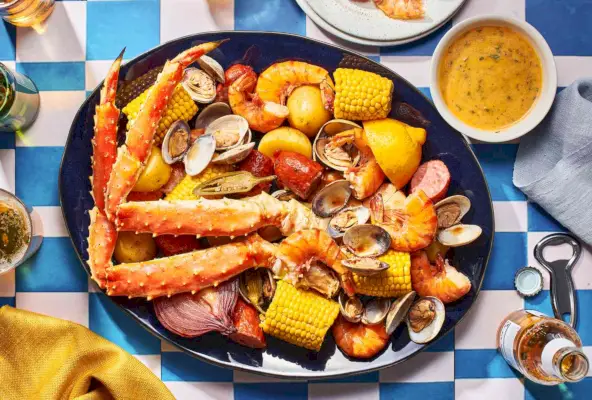 Cajun-Meeresfrüchtekochen