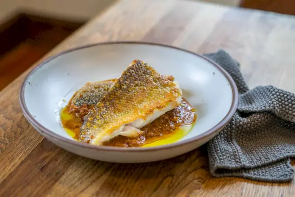 Fisch mit Soße