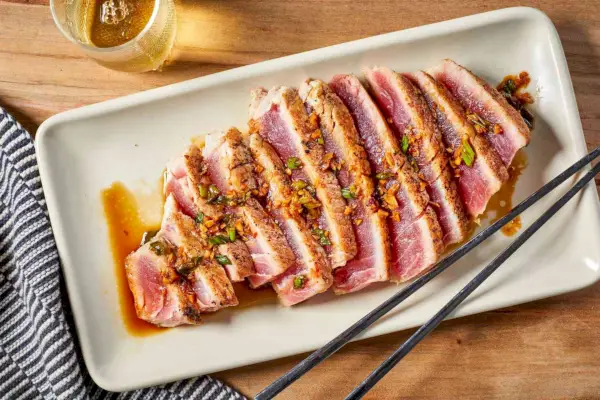 Gebratener Thunfisch nach koreanischer Art