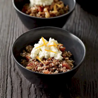 Quinoa dolce per la colazione