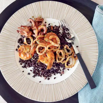 Arroz Negro Brasileiro